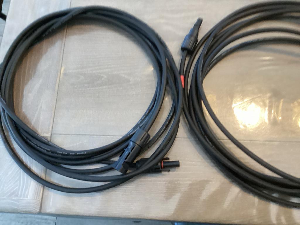Zonnepaneel kabel met MC4 stekkers - Nieuw, Ophalen of Verzenden, Nieuw, Overige typen