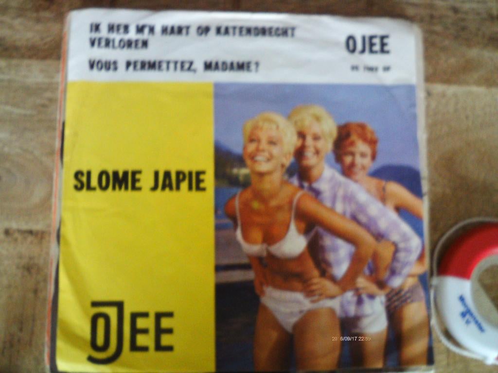 slome japie - ik heb m'n hart op katendrecht verloren 4mei, 7 inch, Single, Ophalen of Verzenden, Nederlandstalig