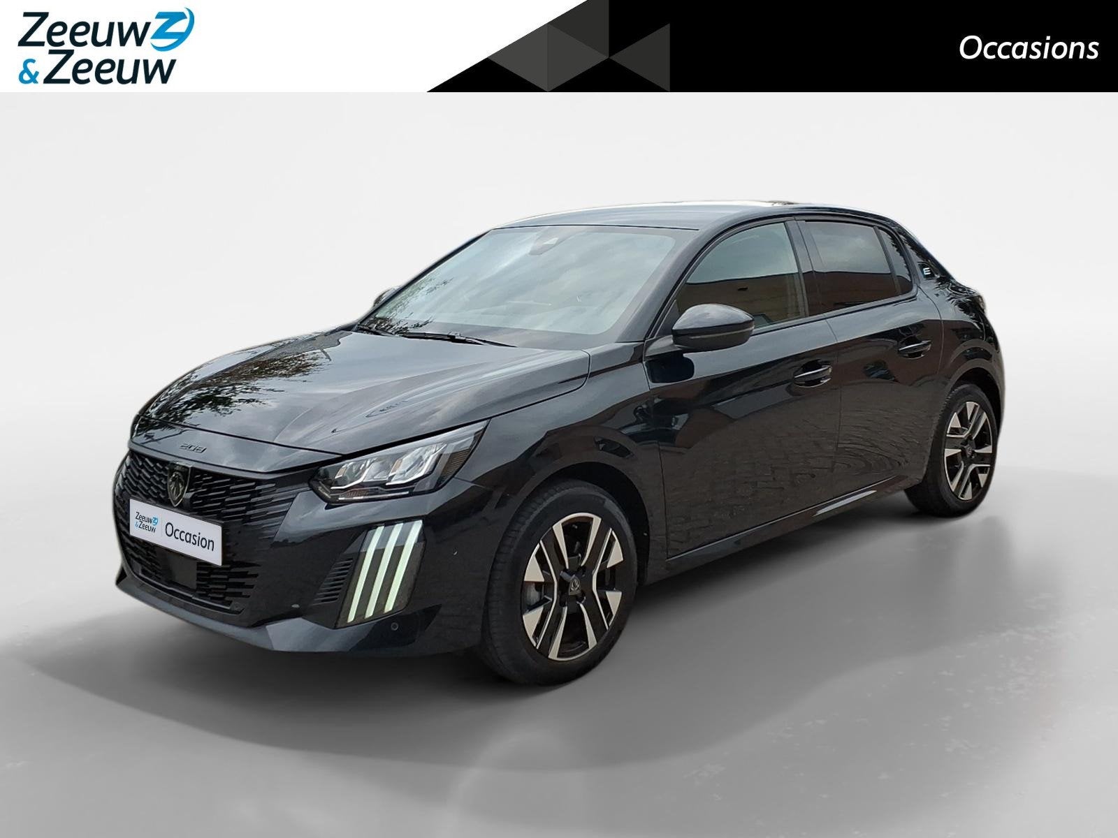 Peugeot e-208 EV Allure Avantage 51 kWh Automaat | Navigatie, Auto's, Gebruikt, 433 km, 156 pk, Leder en Stof