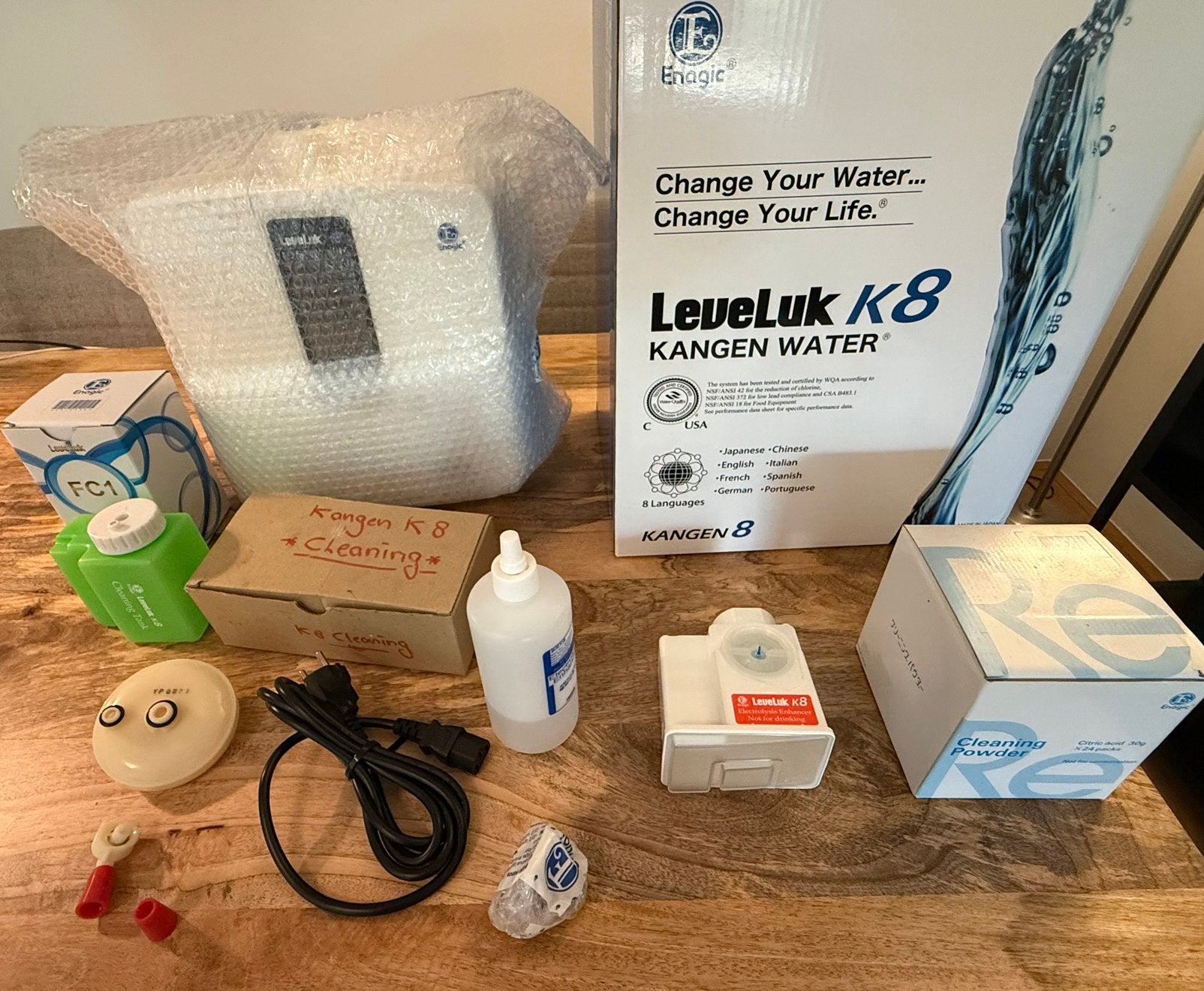 Enagic LeveLuk K8 Kangen Water Machine - Zo goed als nieuw, Ophalen, Gebruikt