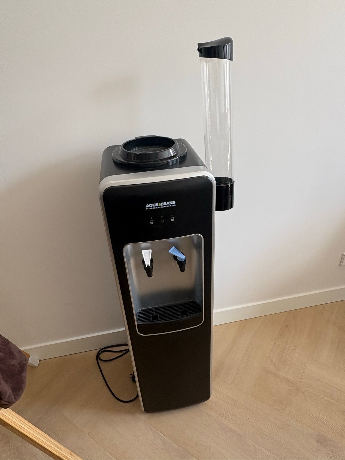 Aqua & Beans Classic Square KK Koudwaterdispenser, Ophalen, Gebruikt