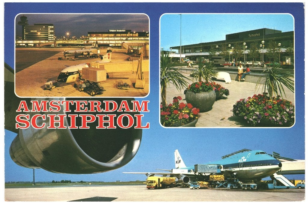 43526 Amsterdam NH Schiphol _Nette  kaart Onbeschreven