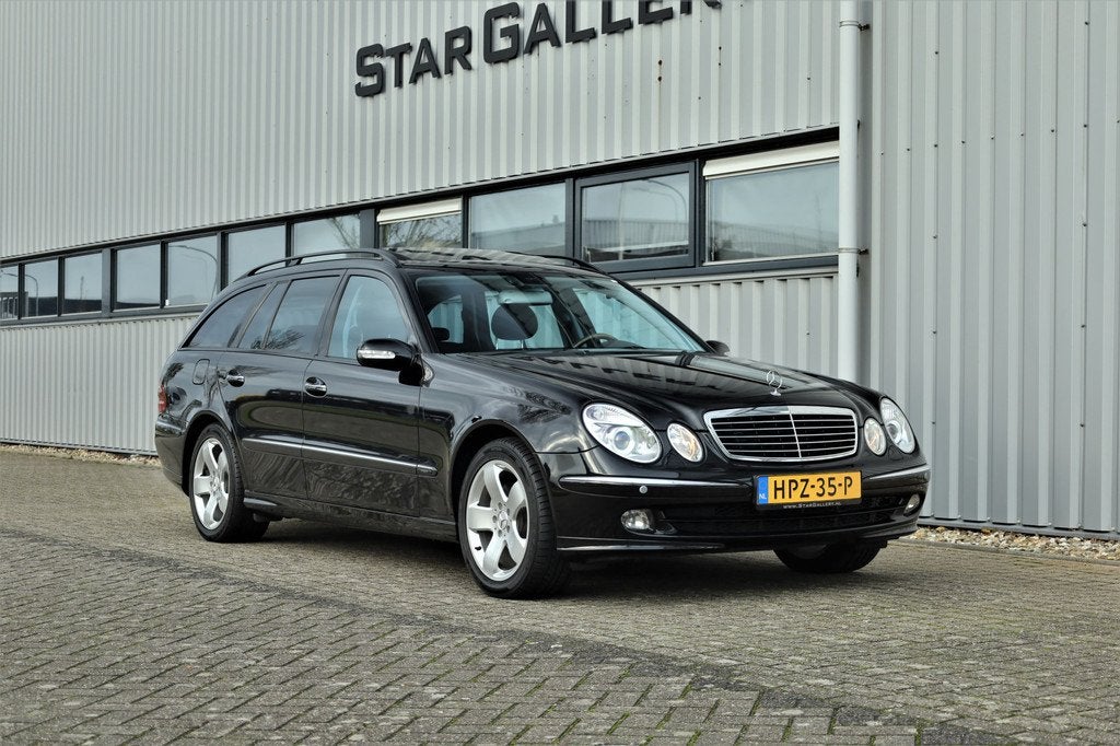Mercedes-Benz E-Klasse Combi E 500 Avantgarde Youngtimer BTW, Automaat, Gebruikt, 4996 cc, Zwart