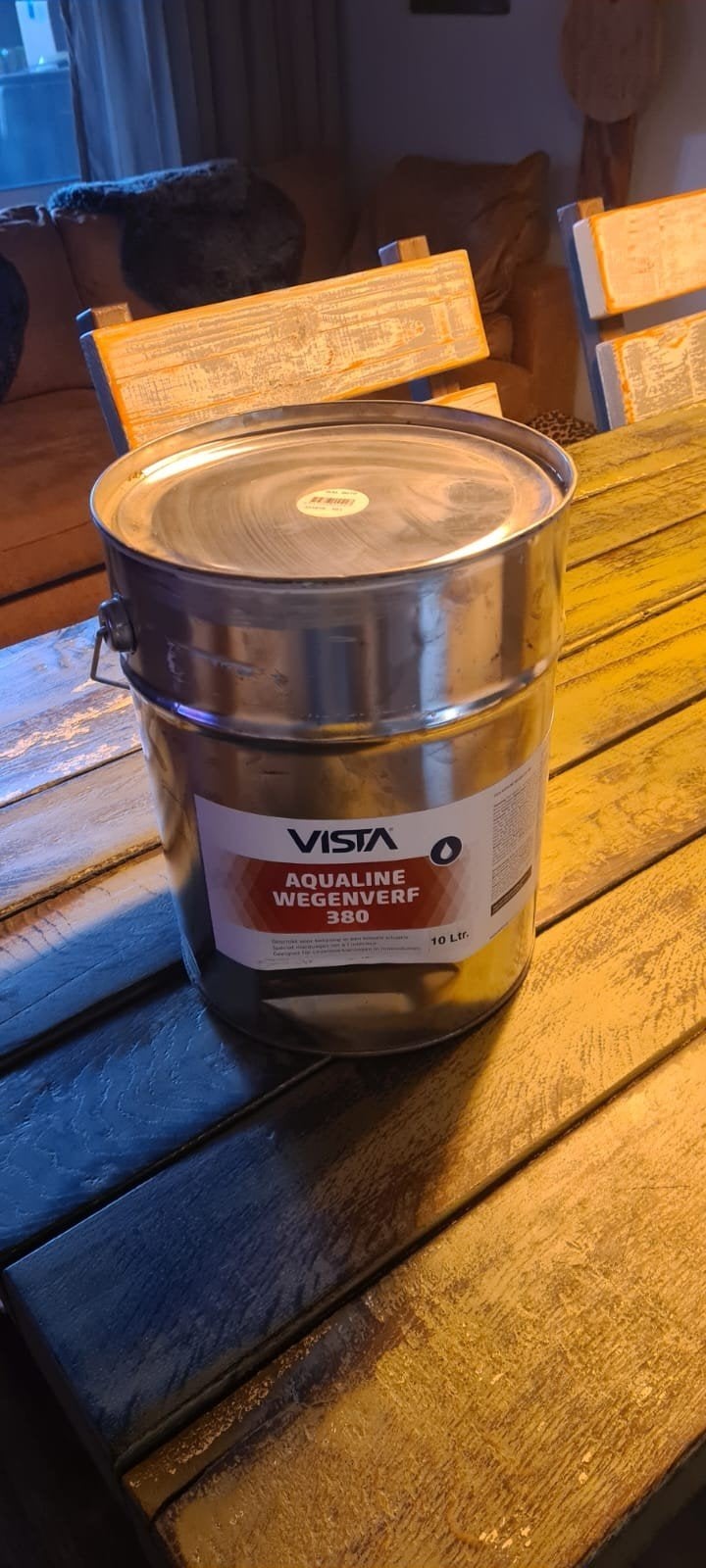 Vista Aqualine Wegenverf 380 - 10 Liter, Ophalen, Overige kleuren, Nieuw, Verf
