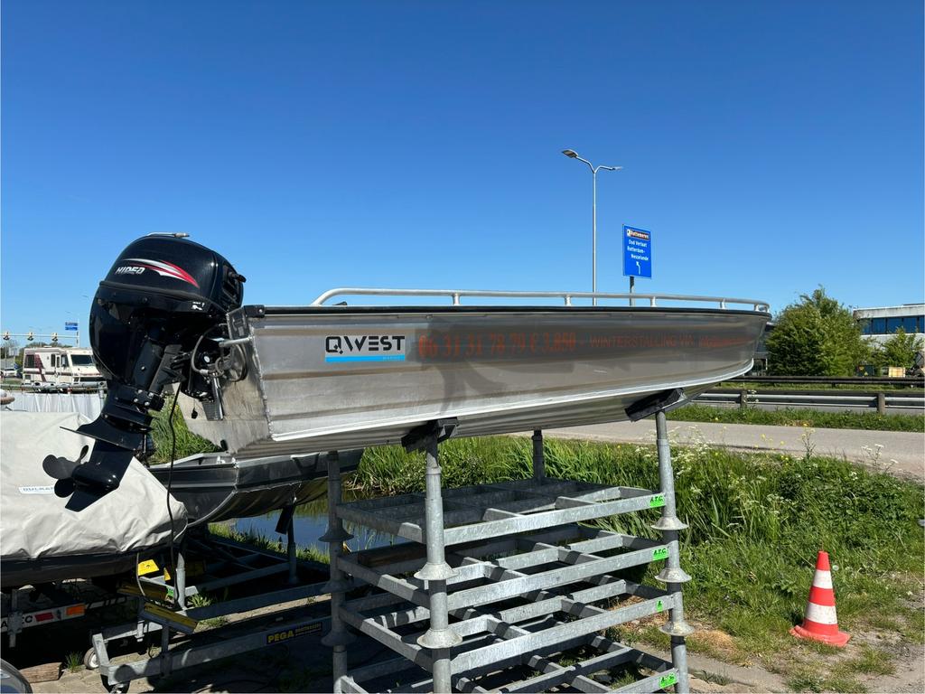 Demo Qwest +demo 15 pk, 10 tot 30 pk, Ophalen of Verzenden, Zo goed als nieuw, Buitenboordmotor