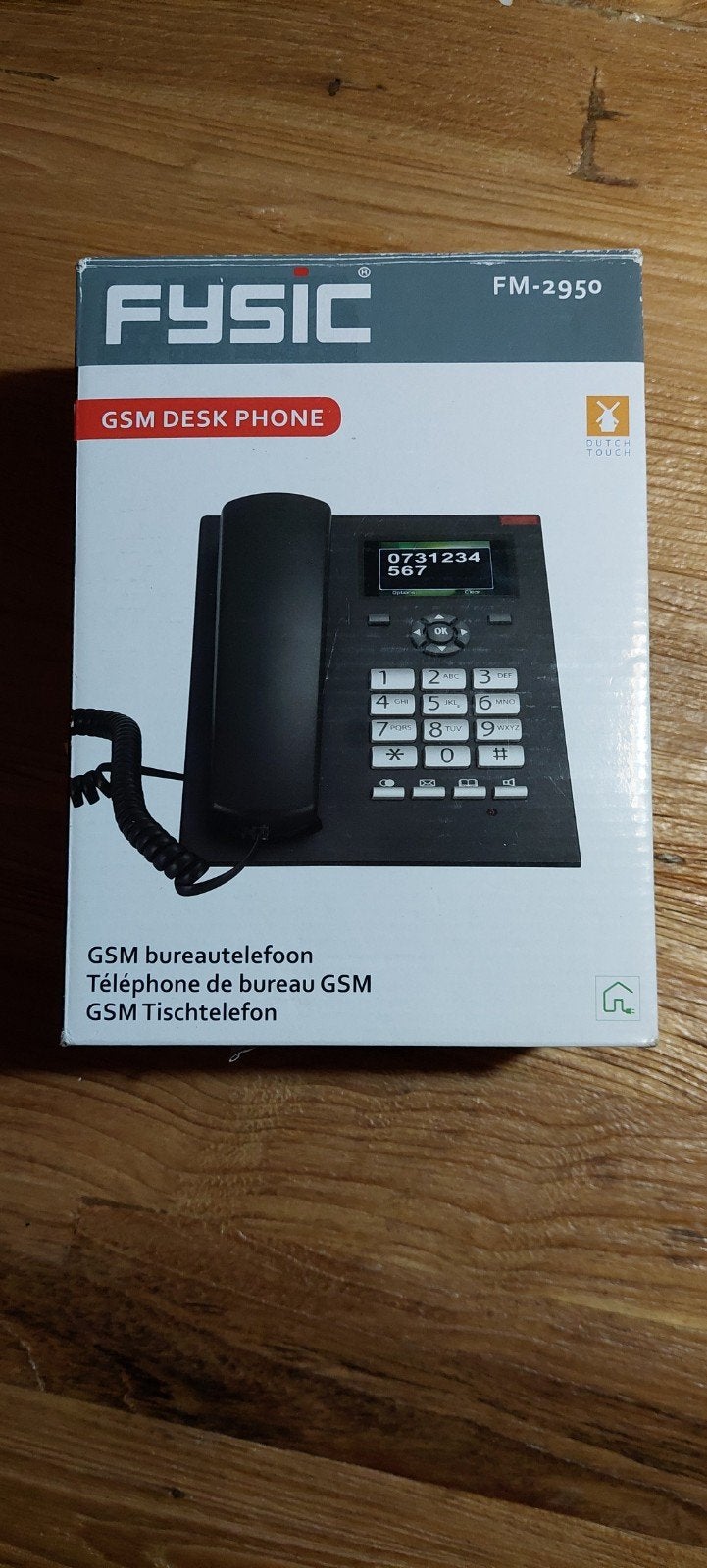 Fysic FM-2950 GSM Bureautoestel - Zo goed als nieuw, Ophalen of Verzenden, Zo goed als nieuw, 1 handset