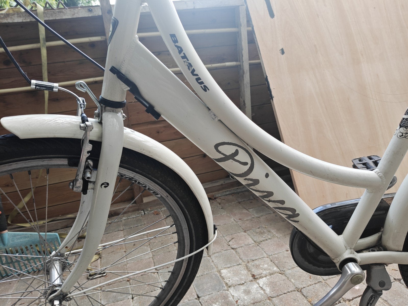 Batavus Diva 26 inch damesfiets, Ophalen of Verzenden, Gebruikt, 26 inch of meer, Handrem