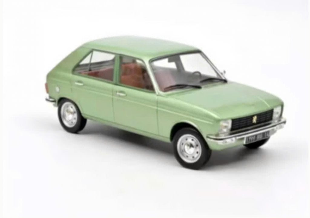 Peugeot 104 GL groen met.1977 lim.ed. 1/18 NOREV ref: 184901, Verzenden, Nieuw, Auto, Norev
