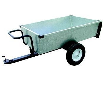 AANHANGWAGEN Gegalv. voor achter zitmaaier of kleine tractor, Ophalen, Nieuw, 50 cm of meer