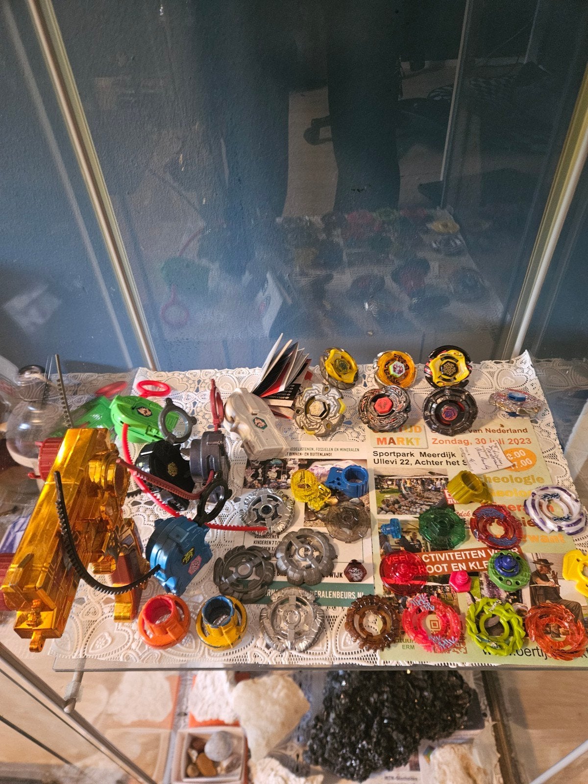 Grote Beyblade collectie met stadion en launchers, Kinderen en Baby's, Speelgoed | Overig, Ophalen of Verzenden, Gebruikt, Jongen of Meisje