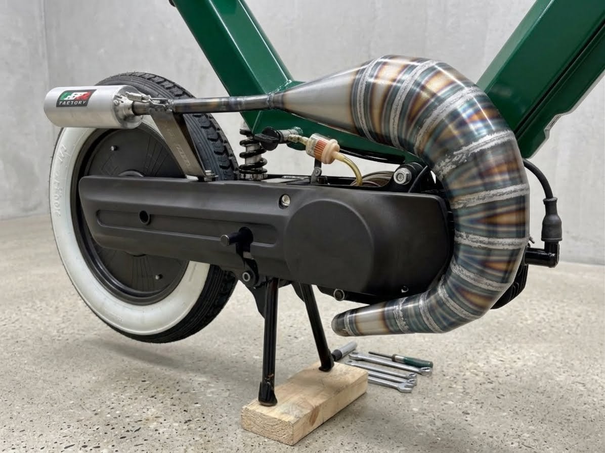 Dikke Citta Uitlaat | DBR MX30 | ø22mm | Keramische Coating, Fietsen en Brommers, Ophalen of Verzenden, Nieuw, Uitlaat, Gilera