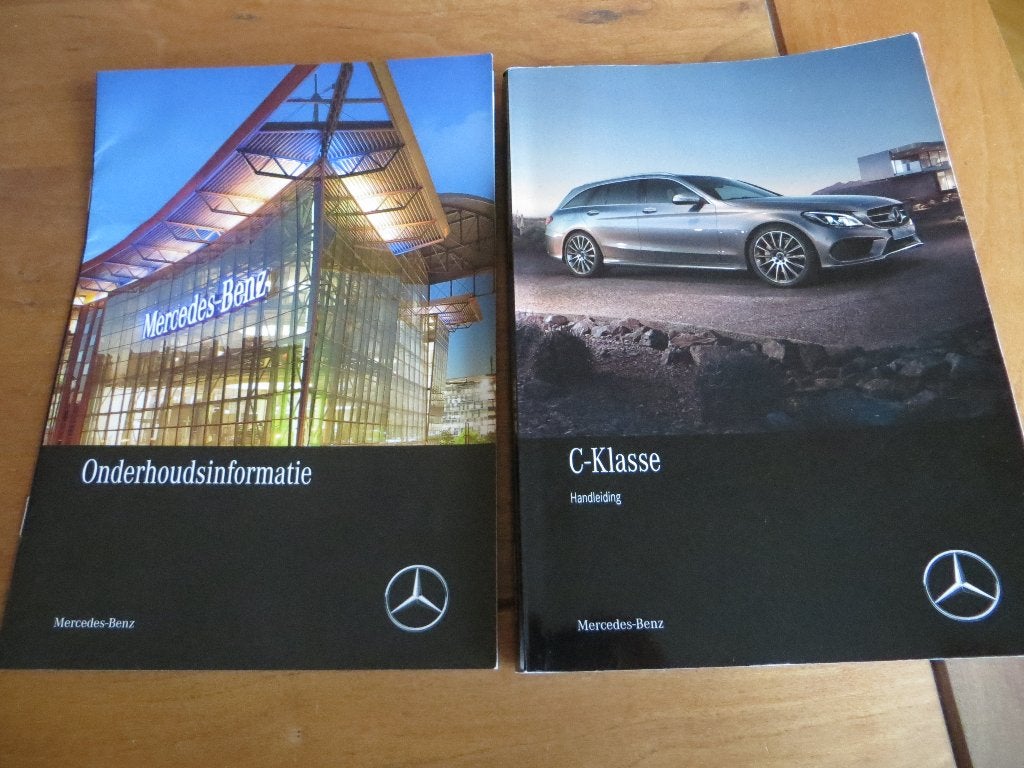 Instructieboek Mercedes C-klasse Estate W205 +bijlagen 2016, Ophalen of Verzenden