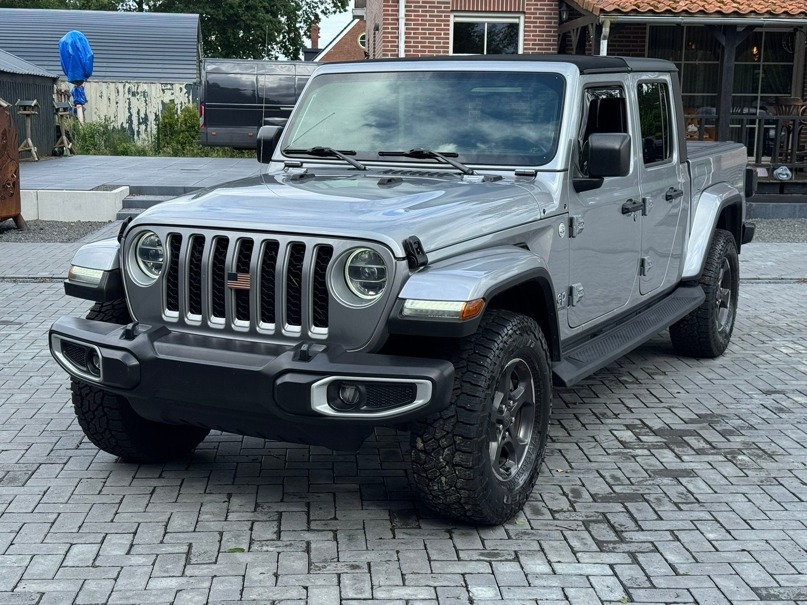 2021 Jeep Gladiator 3.6 V6 OVERLAND, Automaat, Zwart, Leder, Bedrijf
