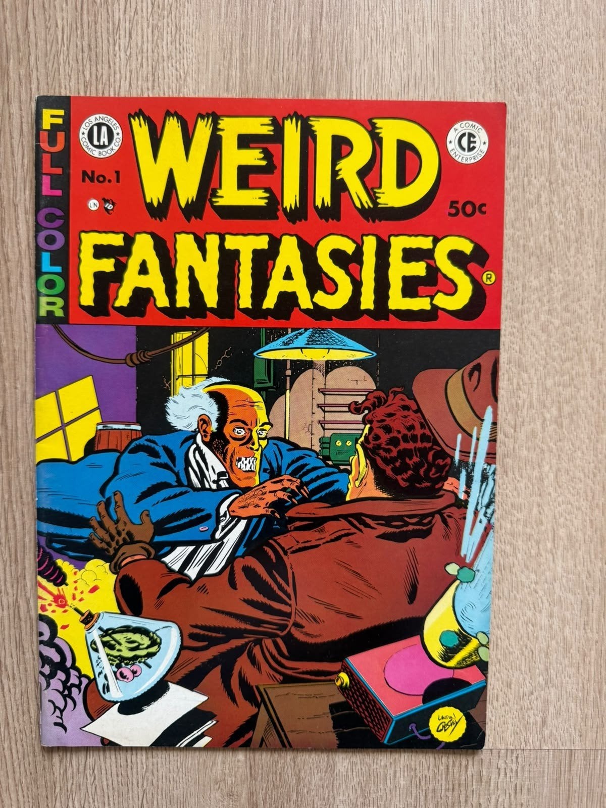 Zeldzame Underground Comic – Weird Fantasies #1 (1972), Eén comic, Ophalen of Verzenden, Gelezen, Amerika
