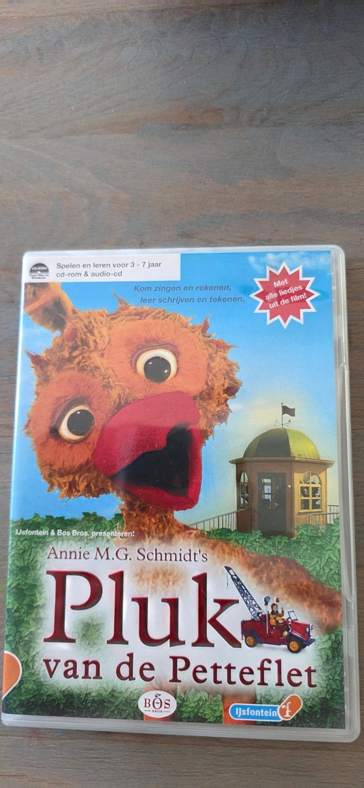 Pluk van de Petteflet - PC CD-ROM (3-7 jaar), Ophalen of Verzenden, Gebruikt