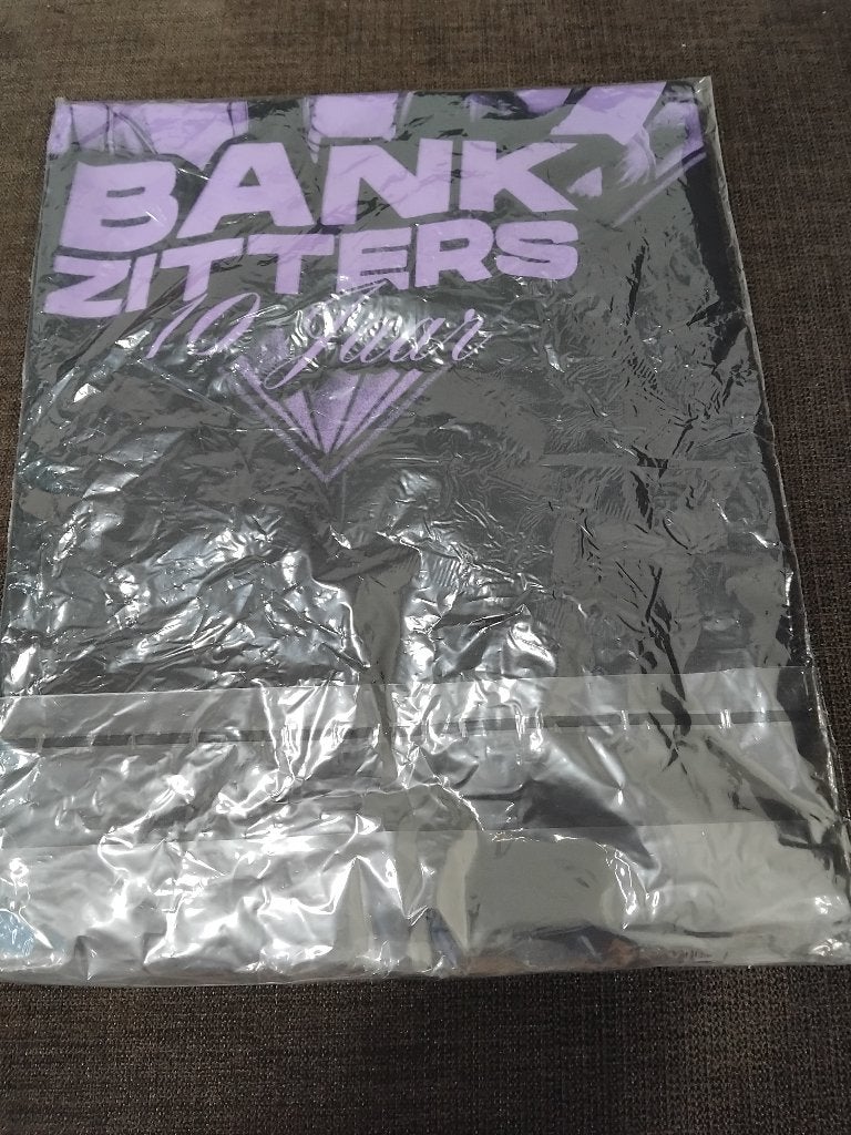 Bankzitters shirt 10 jarig bestaan ziggo dome, Ophalen, Onbekend, Maat 48/50 (M), Zwart
