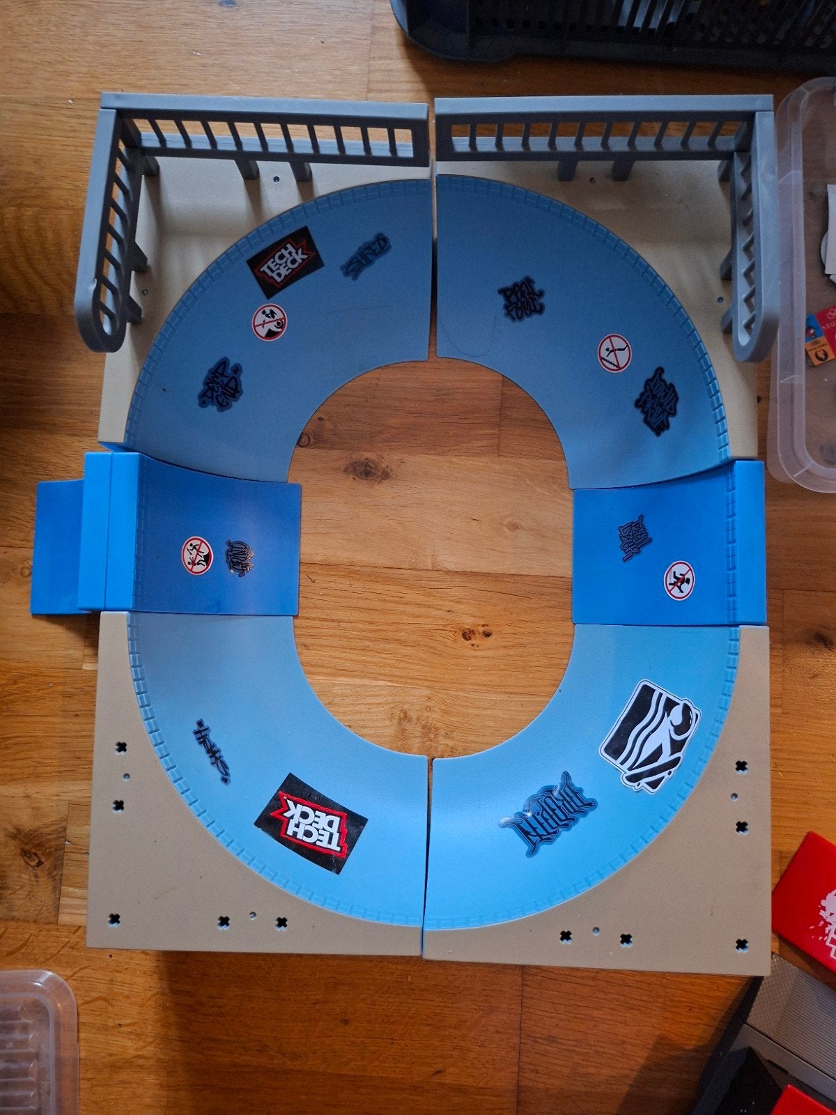 Grote set Tech Deck fingerboards en skatepark onderdelen, Ophalen of Verzenden, Gebruikt, Jongen of Meisje