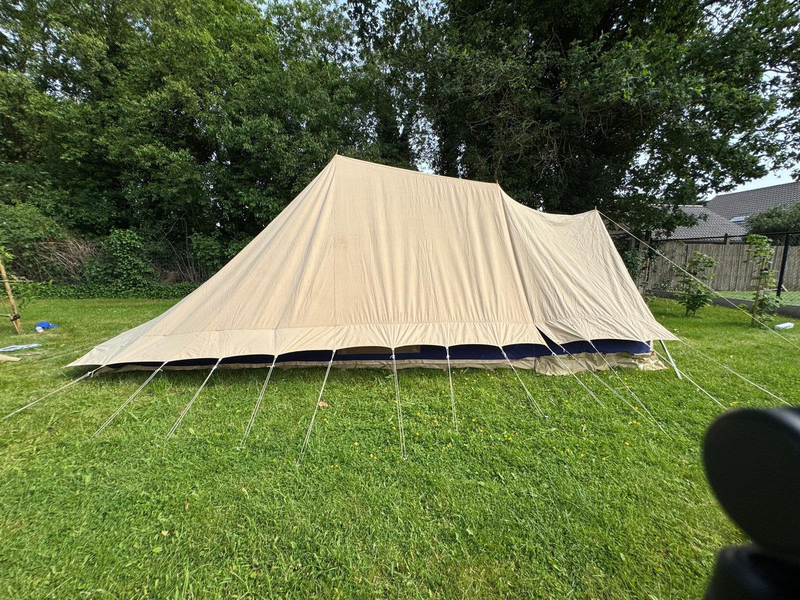6-persoonstent de Steenuil Vrijbuiter, Caravans en Kamperen, Tenten, tot en met 6, Zo goed als nieuw, Ophalen