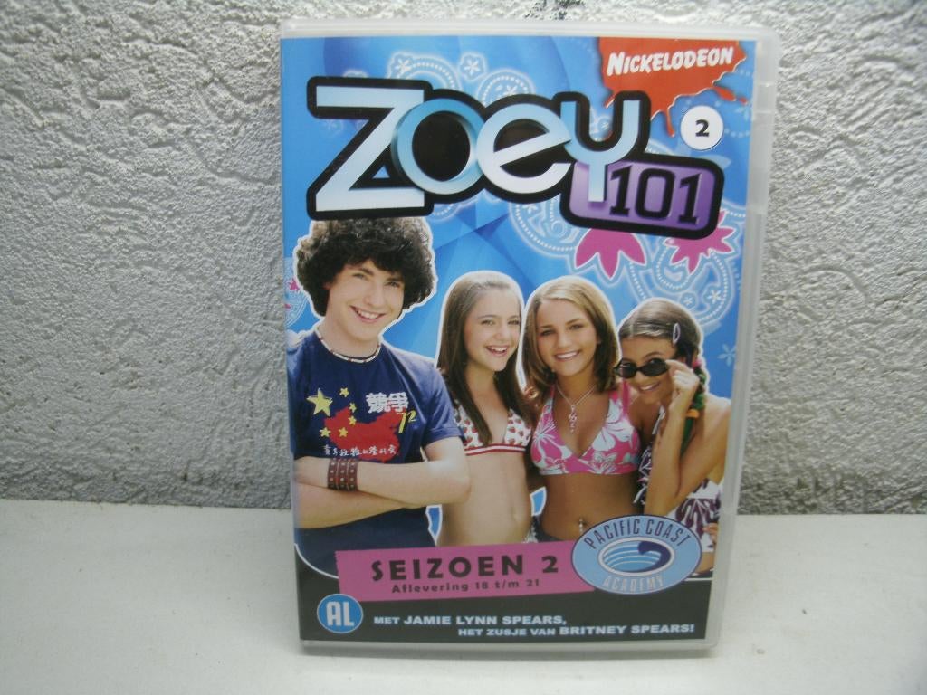dvd 27k zoey 101 seizoen 2  18-21, Alle leeftijden, Ophalen of Verzenden, Zo goed als nieuw