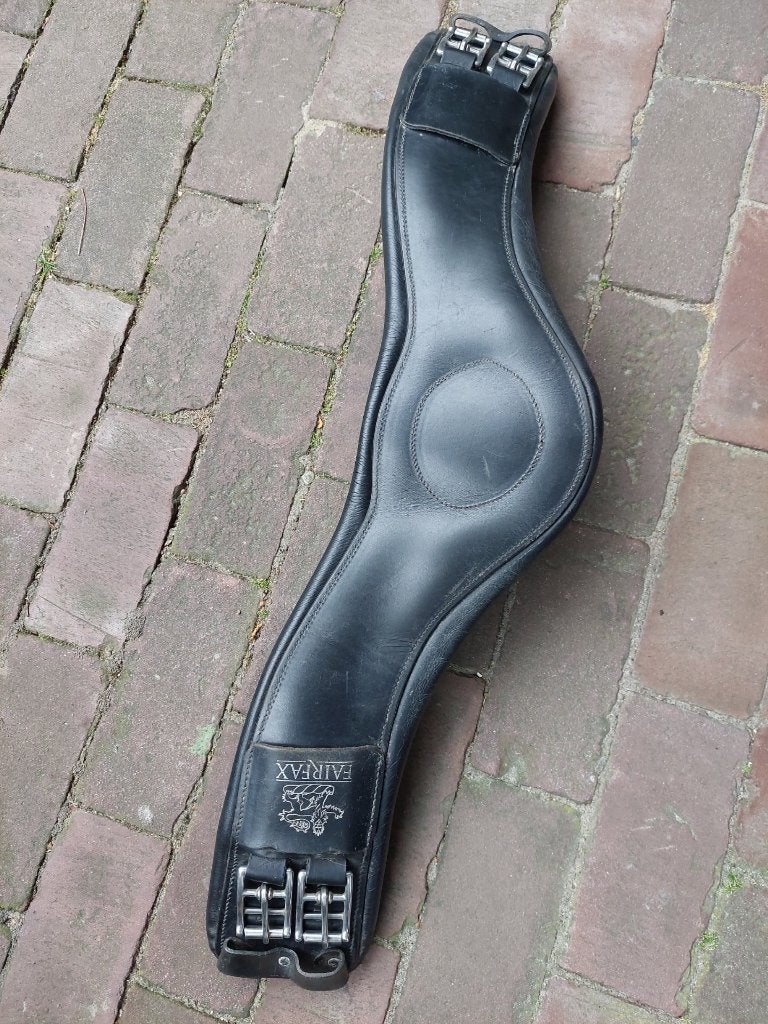 Fairfax dressuursingel - 28 inch, Dieren en Toebehoren, Ophalen of Verzenden, Singel, Anatomisch gevormd, Overige maten