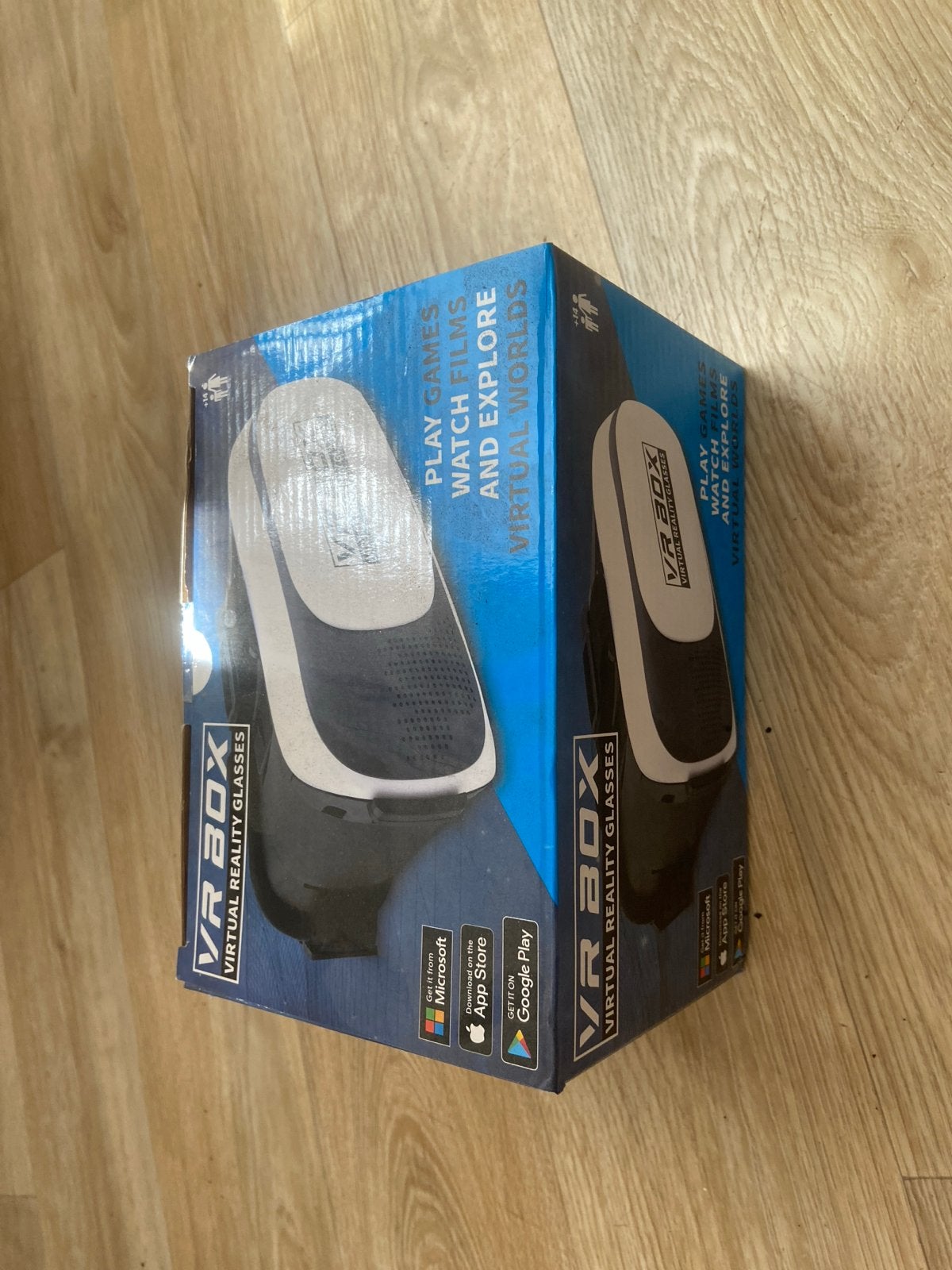 VR Box Virtual Reality Bril - gebruikt in doos, Ophalen, Nieuw, VR-bril, Telefoon