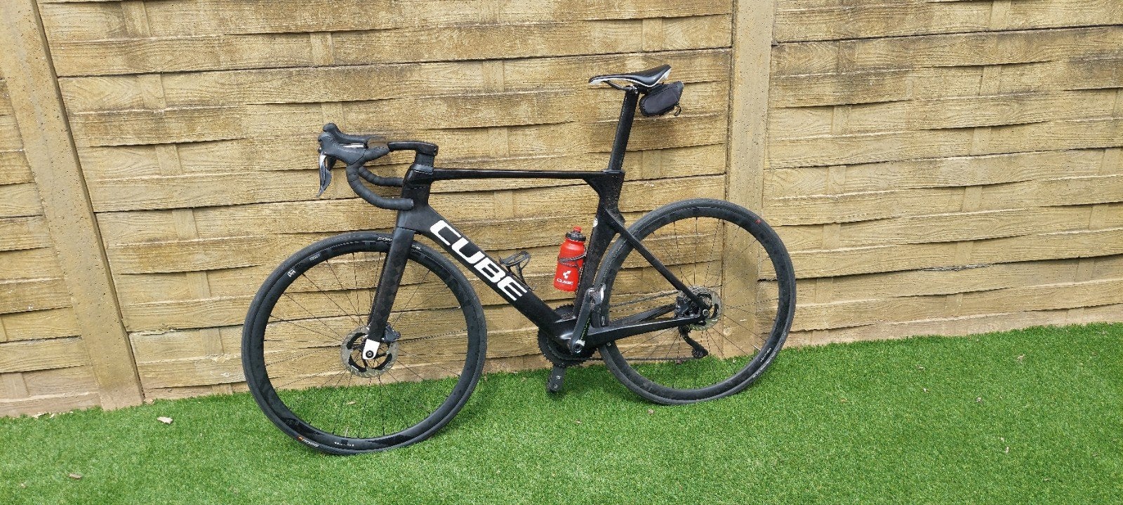 Cube racefiets met schijfremmen en Ultegra groepset, Overige merken, 28 inch, Gebruikt, Carbon