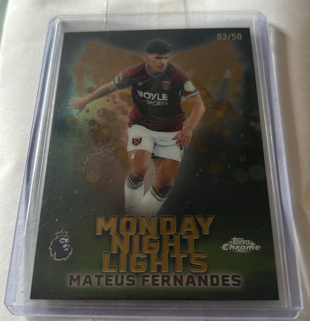 Topps Mateus Fernandes 03/50, Ophalen of Verzenden, Zo goed als nieuw, Plaatje