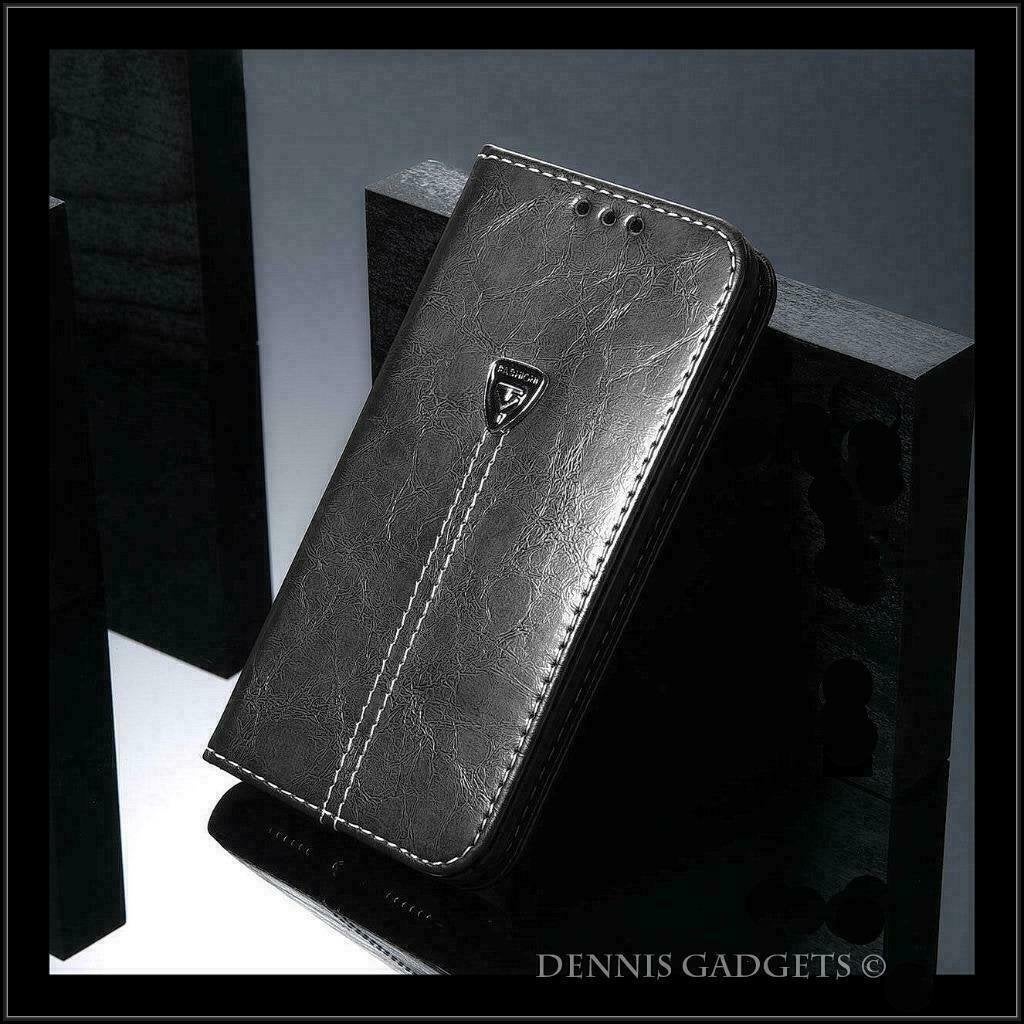Dennis Gadgets: Lederen Iphone bookflipcase, Ophalen of Verzenden, Nieuw, Hoesje of Tasje