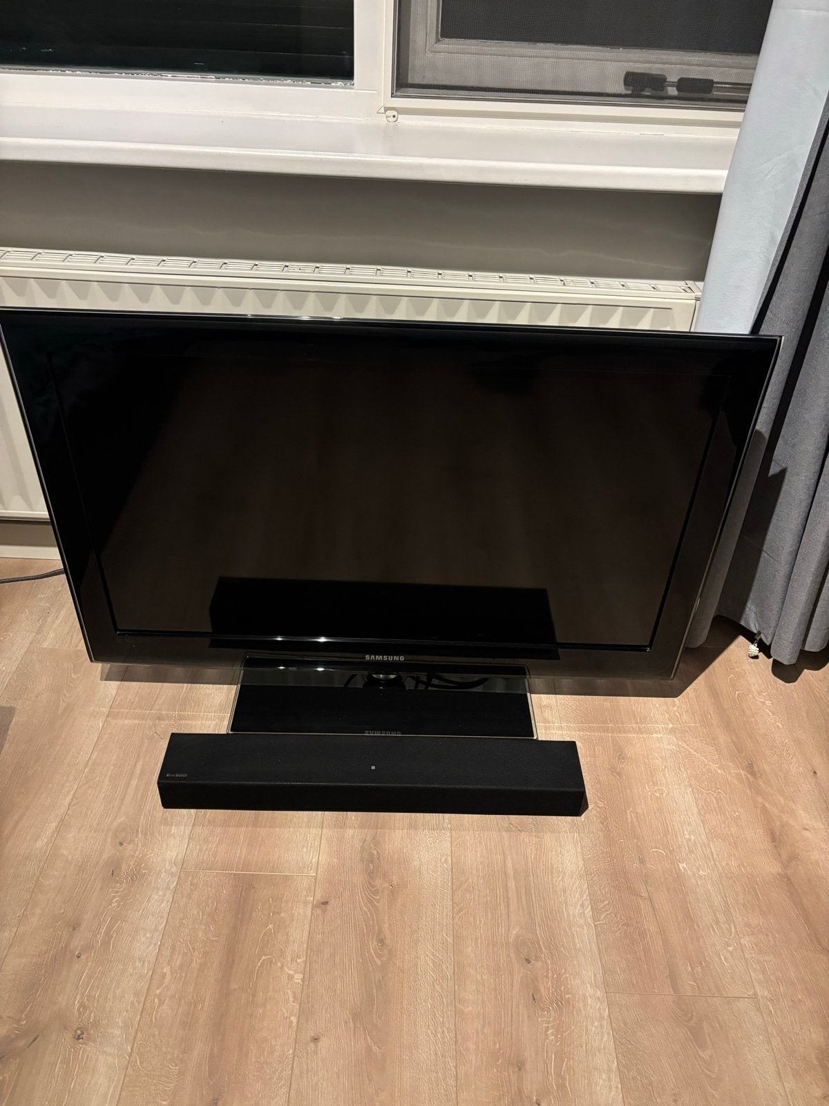 Samsung 40 inch Full HD LCD TV met Samsung soundbar, Gebruikt, 50 Hz, LCD, Ophalen of Verzenden
