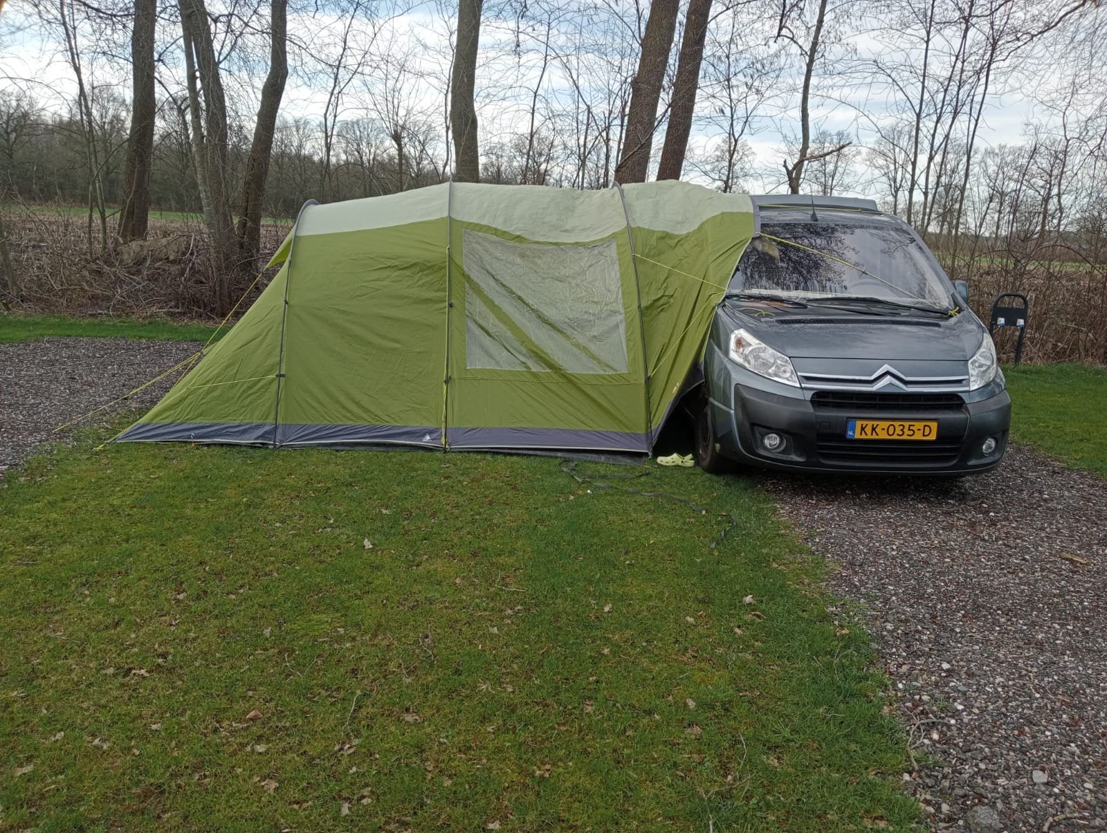 Jumpy camper 2.0 Hdi bj 2010. 7 zitpl op kenteken.  185600km, Overige merken, Buscamper of Camperbus, Alarm, Treinzit