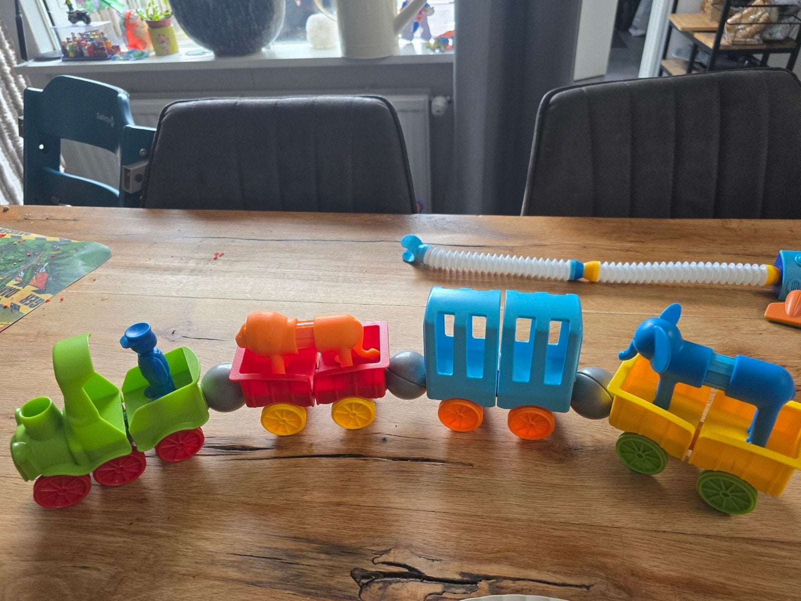 SmartMax trein met dieren en extra onderdelen, Ophalen of Verzenden, Gebruikt, Overige typen, Met wieltjes