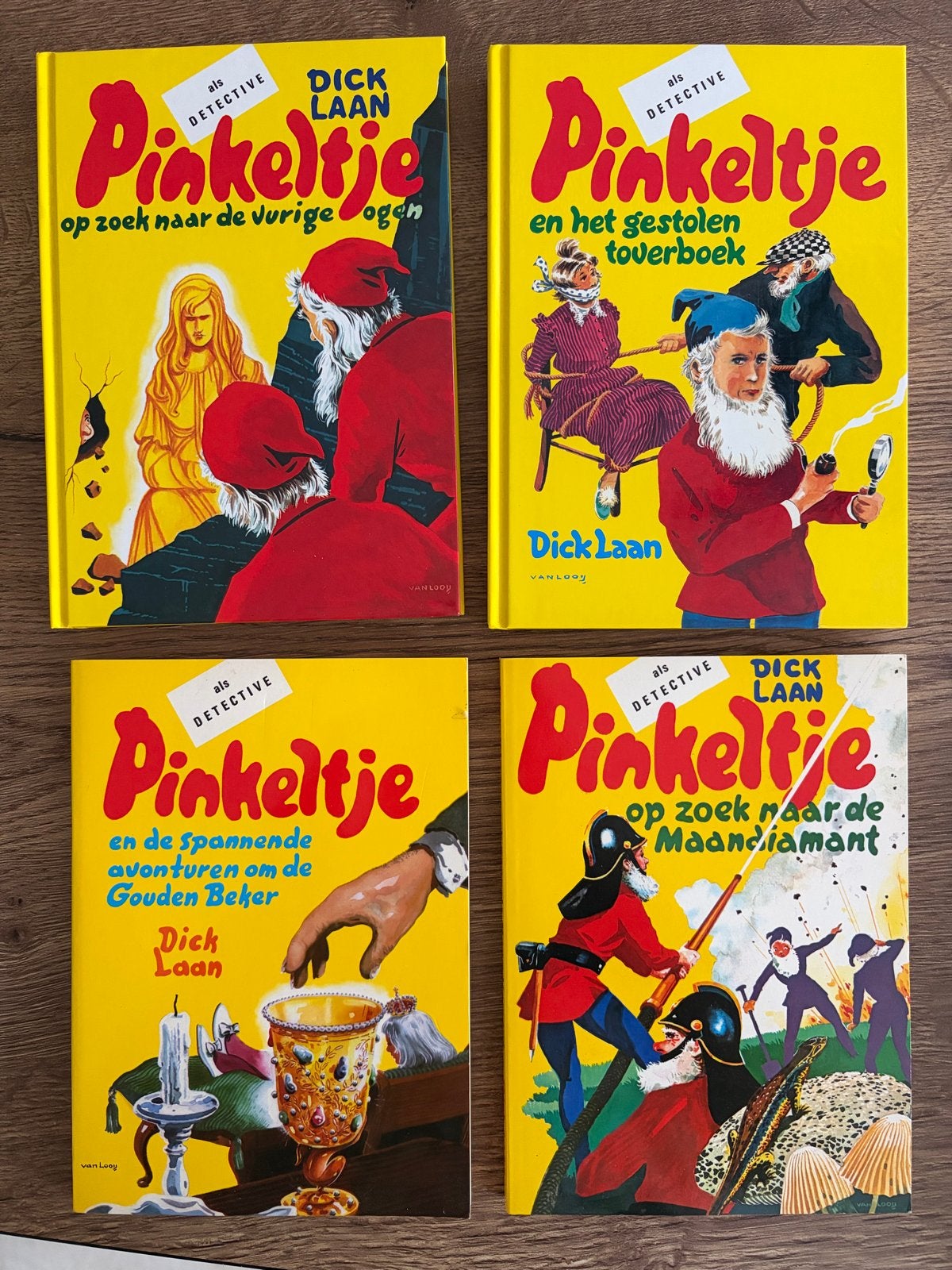 Pinkeltje Boeken - Dick Laan (4 stuks), Boeken, Ophalen of Verzenden, Gelezen, Fictie algemeen