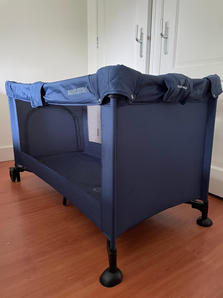 Koelstra campingbedje T5 2023, Kinderen en Baby's, Babywiegjes en Ledikanten, Ophalen, Gebruikt, Reisbedje