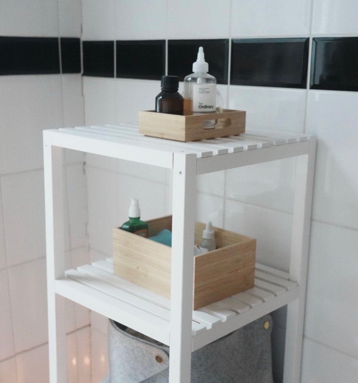 IKEA MUSKAN stellingkast badkamer - Uitstekende staat, Ophalen of Verzenden, Zo goed als nieuw