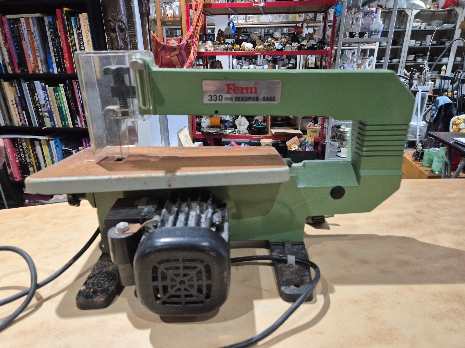 Ferm scroll saw-130 figuurzaagmachine decoupeerzaag, Decoupeerzaag, Onbekend, Ophalen of Verzenden, Onbekend
