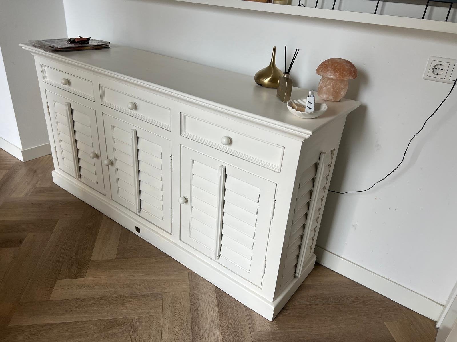 Riviera Maison Dressoir New Orleans - Acaciahout, Huis en Inrichting, Ophalen, Gebruikt, 150 tot 200 cm, Met lade(s)