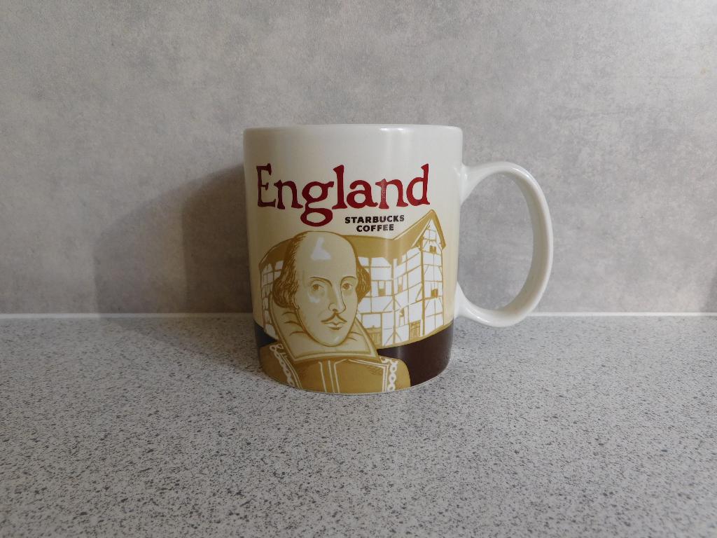 Mok 473 ml. 2013 England Collector Series Starbucks, Ophalen of Verzenden, Zo goed als nieuw, Overige stijlen, Kop(pen) en/of Schotel(s)