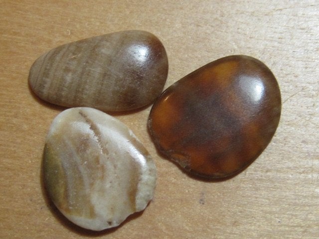 e. 2x 3 stuks edelstenen ARAGONIET (7), Sieraden, Tassen en Uiterlijk, Edelstenen, Verzenden, Nieuw