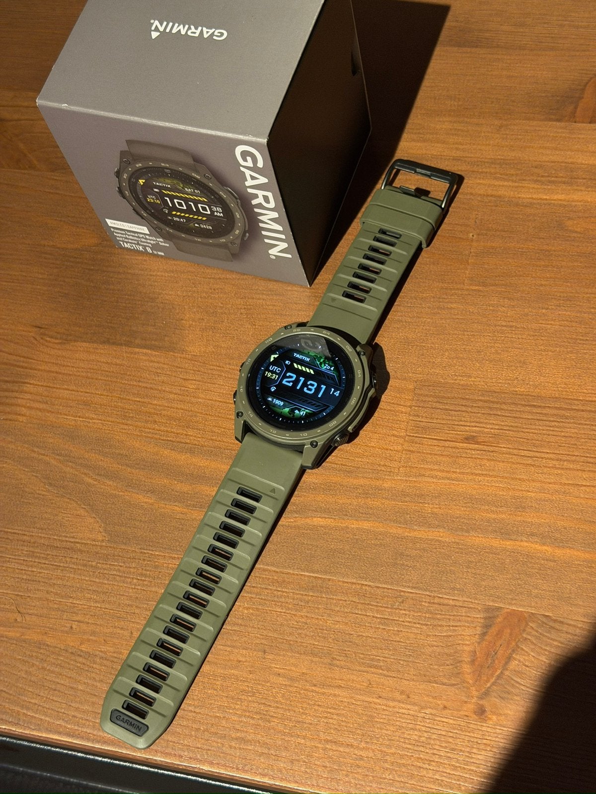 Garmin Tactix 8 Cerakote 51mm – nieuw + garantie en factuur, Ophalen of Verzenden, Zo goed als nieuw, Zwart, Android