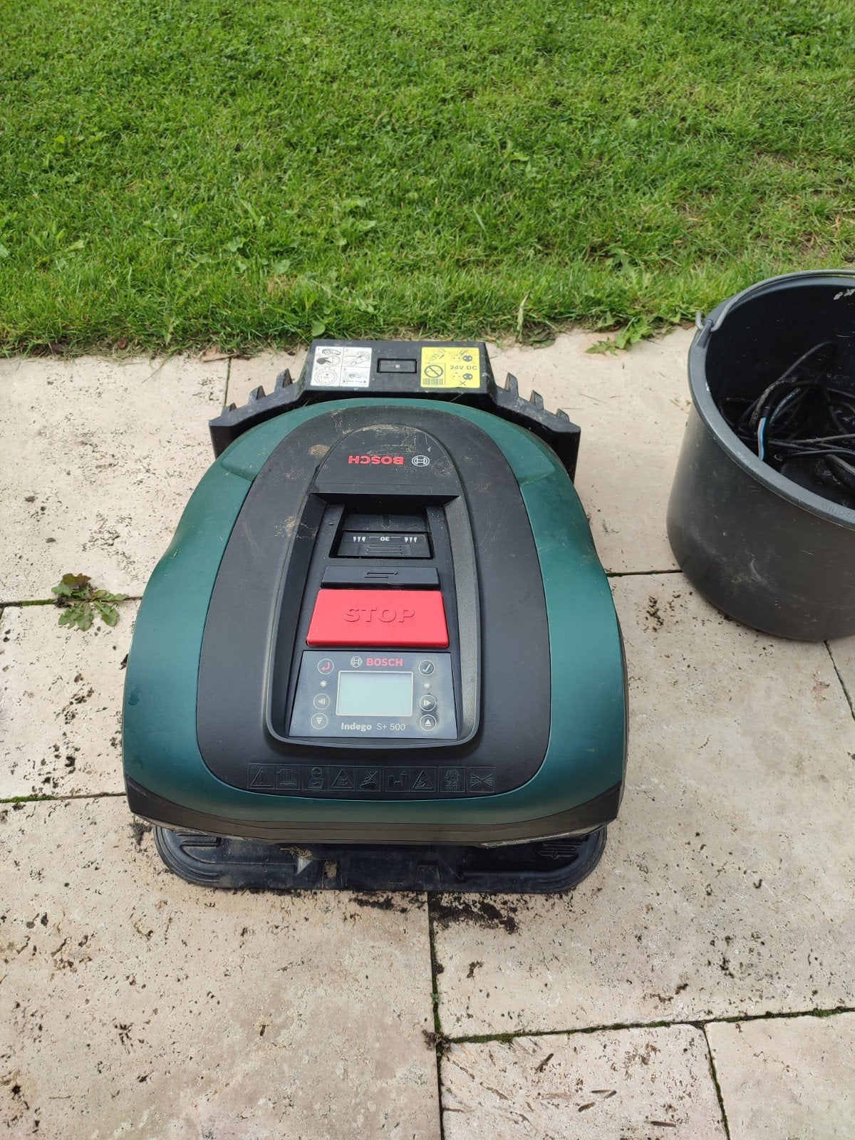 Bosch Indego S+ 500 Robotmaaier - Gebruikt, Ophalen, Gebruikt, Bestuurbaar via app, Minder dan 20 cm