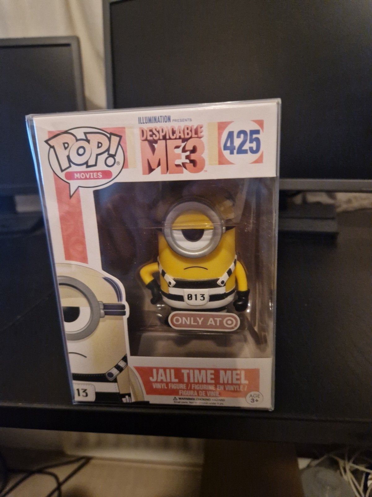 Funko Pop! Minion Mel Gevangenis Pak Despicable Me 3 #425, Ophalen, Nieuw