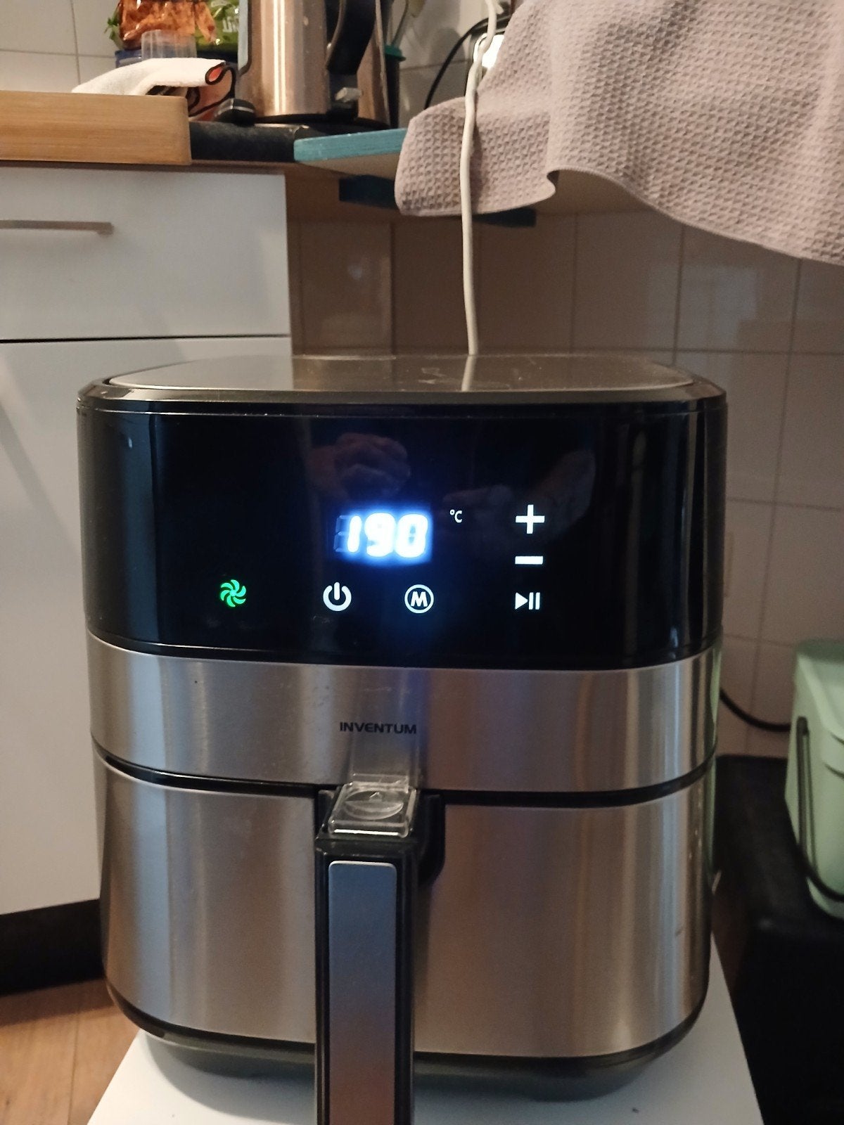 Inventum Airfryer GF500HLD/01 - Zo goed als nieuw, Ophalen of Verzenden, Zo goed als nieuw, Airfryer, Minder dan 750 gram