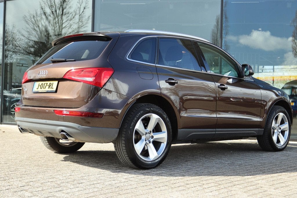 AUDI Q5 2.0 TFSI QUATTRO AUT. | CRUISE | CLIMATE | LEDER | L, Auto's, Audi, Gebruikt, Zwart, 4 cilinders, Leder