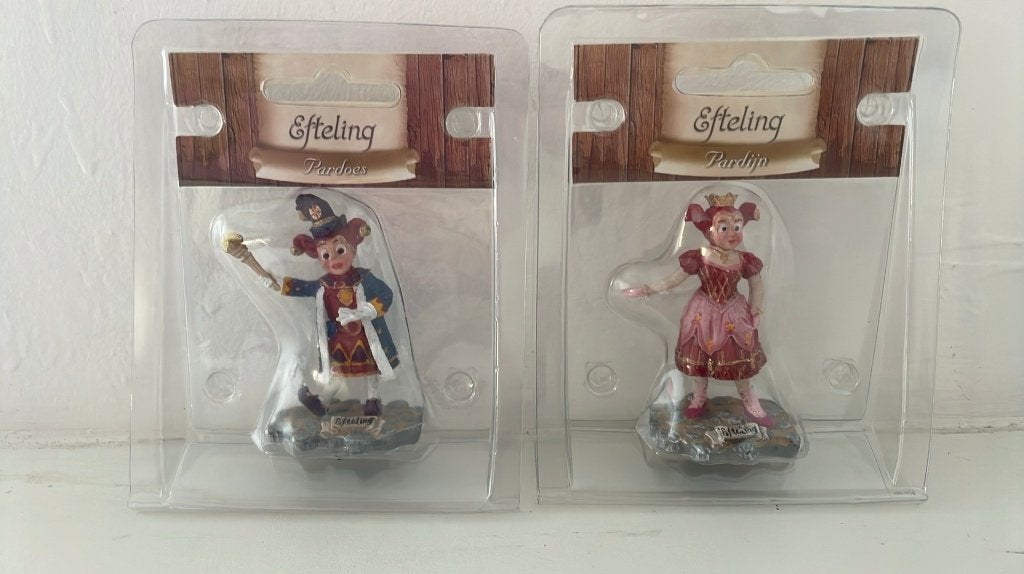 Efteling Miniatuur Pardoes en Pardijn, Ophalen of Verzenden, Nieuw, Beeldje of Poppetje