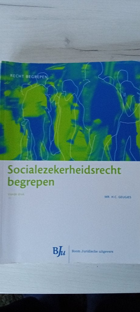 socialezekerheidsrecht begrepen, Ophalen of Verzenden, Beta, Zo goed als nieuw, HBO