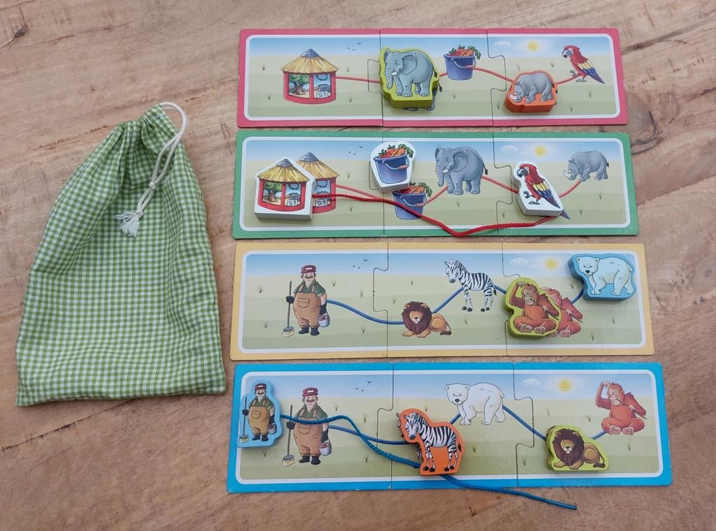 Rijgen en puzzelen, Ophalen of Verzenden