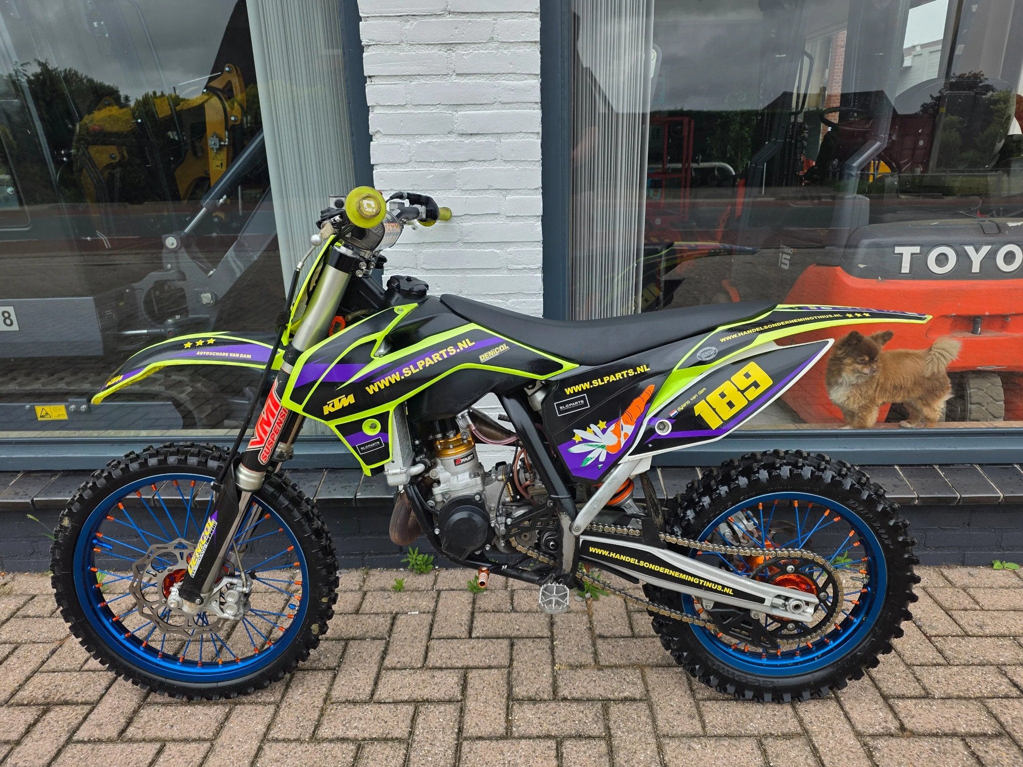 KTM Crossmotor ktm 80 cc 85 wedstrijdklaar gereviseerd, Bedrijf, Crossmotor