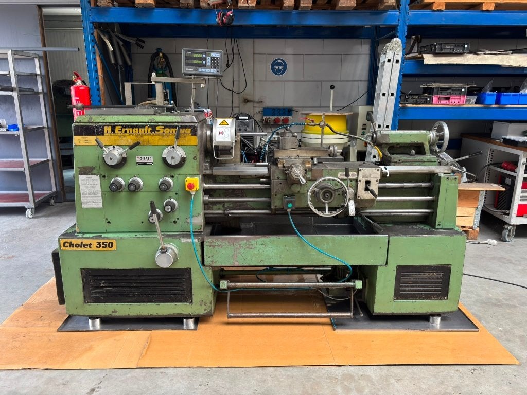 Ernault Cholet 350, Ophalen, Gebruikt, Metaaldraaibank, 500 tot 1000 mm