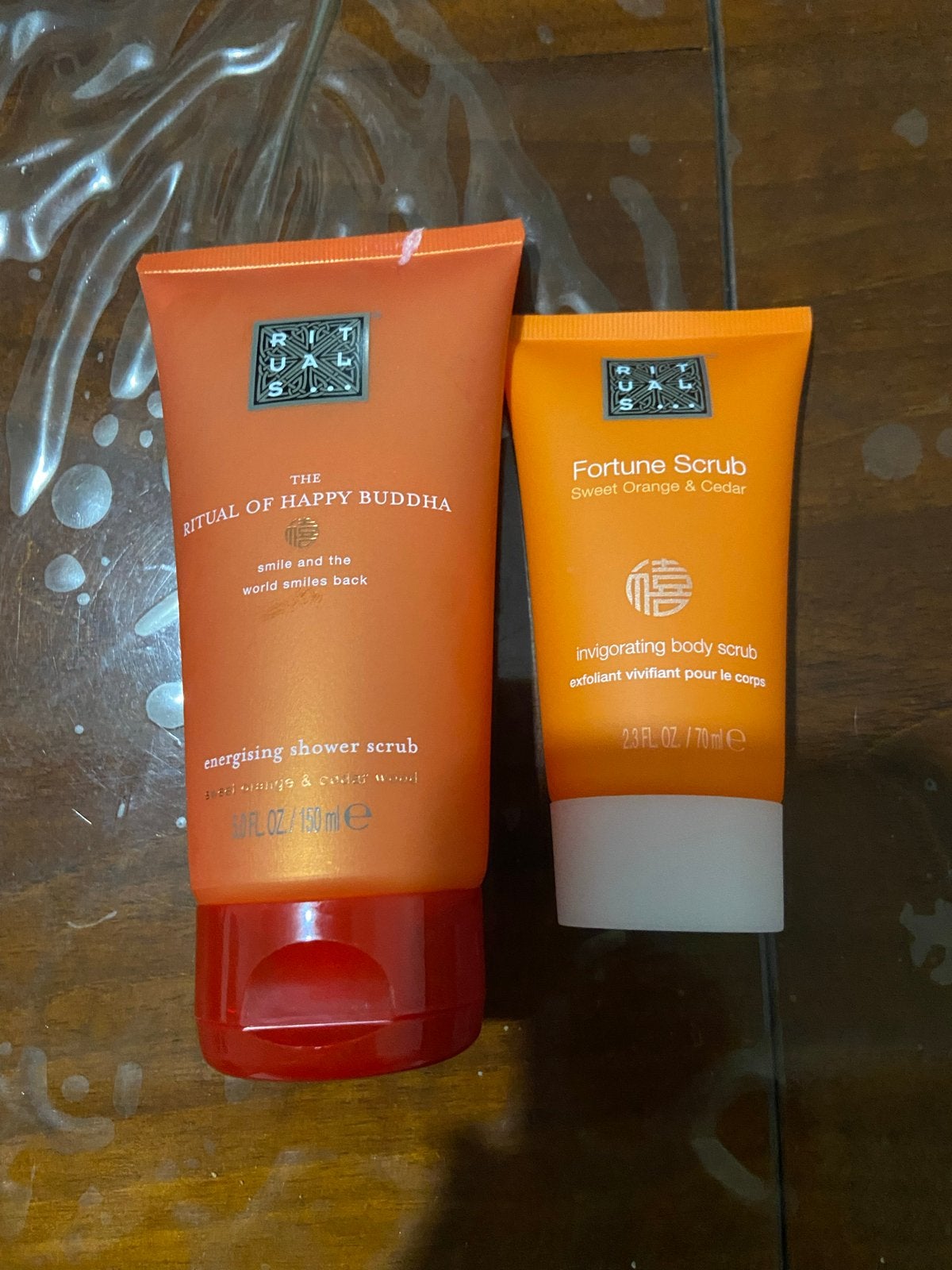 Rituals The Ritual of Happy Buddha Douche Scrub Set, Ophalen of Verzenden, Nieuw, Bad & Douche