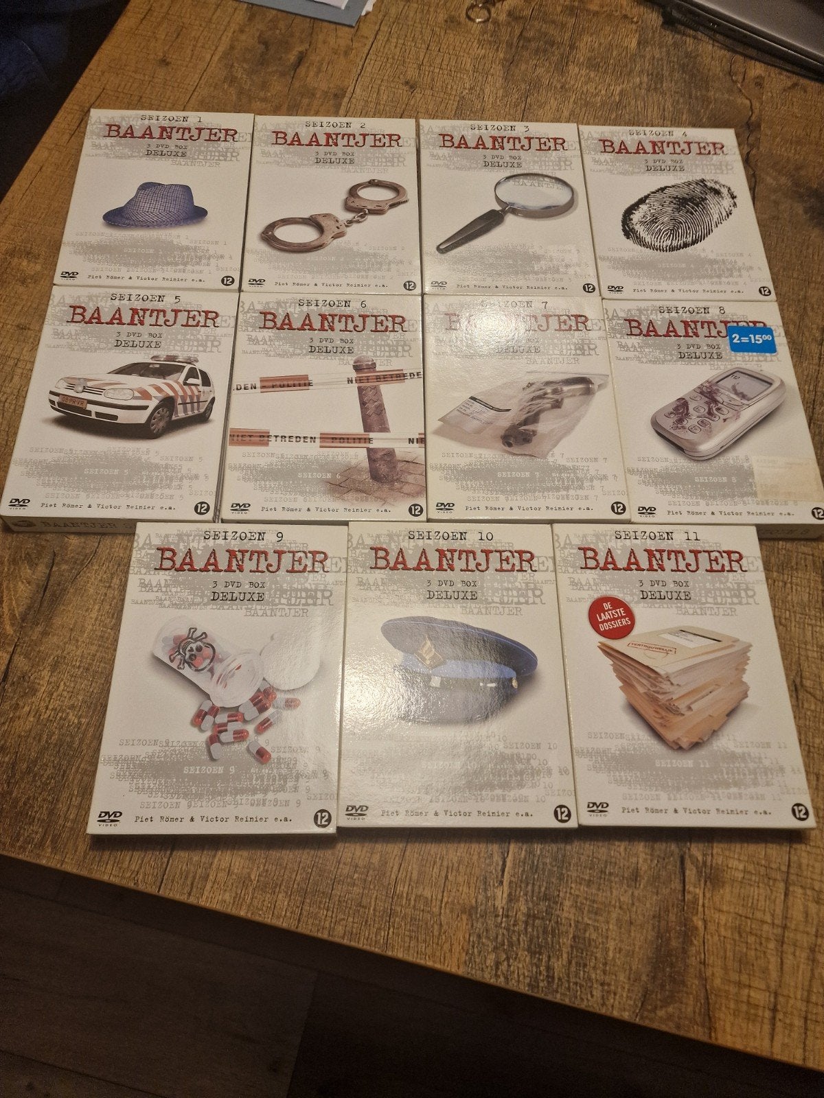 complete serie Baantjer, 11 seizoenen, Cd's en Dvd's, Alle leeftijden, Ophalen of Verzenden, Zo goed als nieuw, Actie en Avontuur